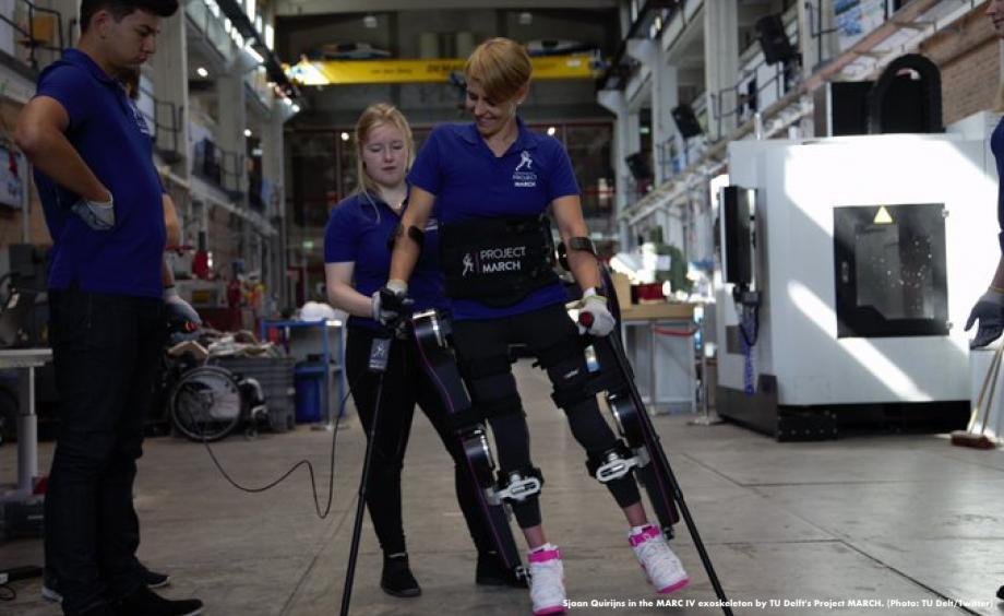 University Students Improve Their Robotic Exoskeleton